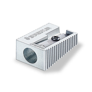 Compact Pencil Sharpener 1 Hole () by STAEDTLER – Metal, A, Model 510 10