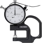 MITUTOYO 7300S .001 in, 0-.5 in, Ceramic Spindle/Anvil, DIAL Thickness GAGE