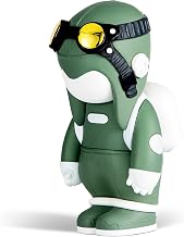 Astronaut Pirate Figurines, Spaceman Sculpture - Polyresin Arts Gifts, Space Decor for Men & Boys (Green)