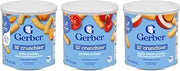 Gerber Lil Crunchies Variety Pack, 2 Garden Tomato, 2 Apple Sweet Potato, 2 Mild Cheddar, 1.48 OZ each (6 CT)