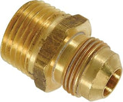 BrassCraft Frc11-6Faucet-Aerators &-Adapters Brass Craft Half Union Adapter, Series: 293M, 3/8 In Nominal, Flared x Mip End, Rough, 9/16-24 Fine Thread, 1/8 In Fip Tapped