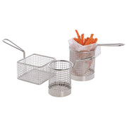 French Fry Serving Basket Stainless Steel by HUBERT – Stainless Steel, Silver, Model 191538027598