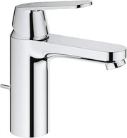 GROHE Einhand-Waschtischbatterie Batterie Eurosmart C 23325 mittelhoch Zugst.-Ablaufgrt. chrom, 23325000