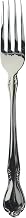 Winco 8" Chantelle Stainless Steel Table Forks (Set of 12)