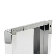 Knife Rack by Winco – 1 Pack, 7.0 load, Stainless Steel, Model KR-9