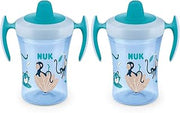 NUK Evolution Soft Spout Learner Cup (Blue Monkey, 2 Pack)