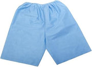 Medline Multilayer Disposable Exam Shorts Blue