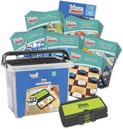 hand2mind VersaTiles Math Classroom Set, an Independent Self-Checking & Skill Practicing System (Grade 8), Aligned to State and National Standards