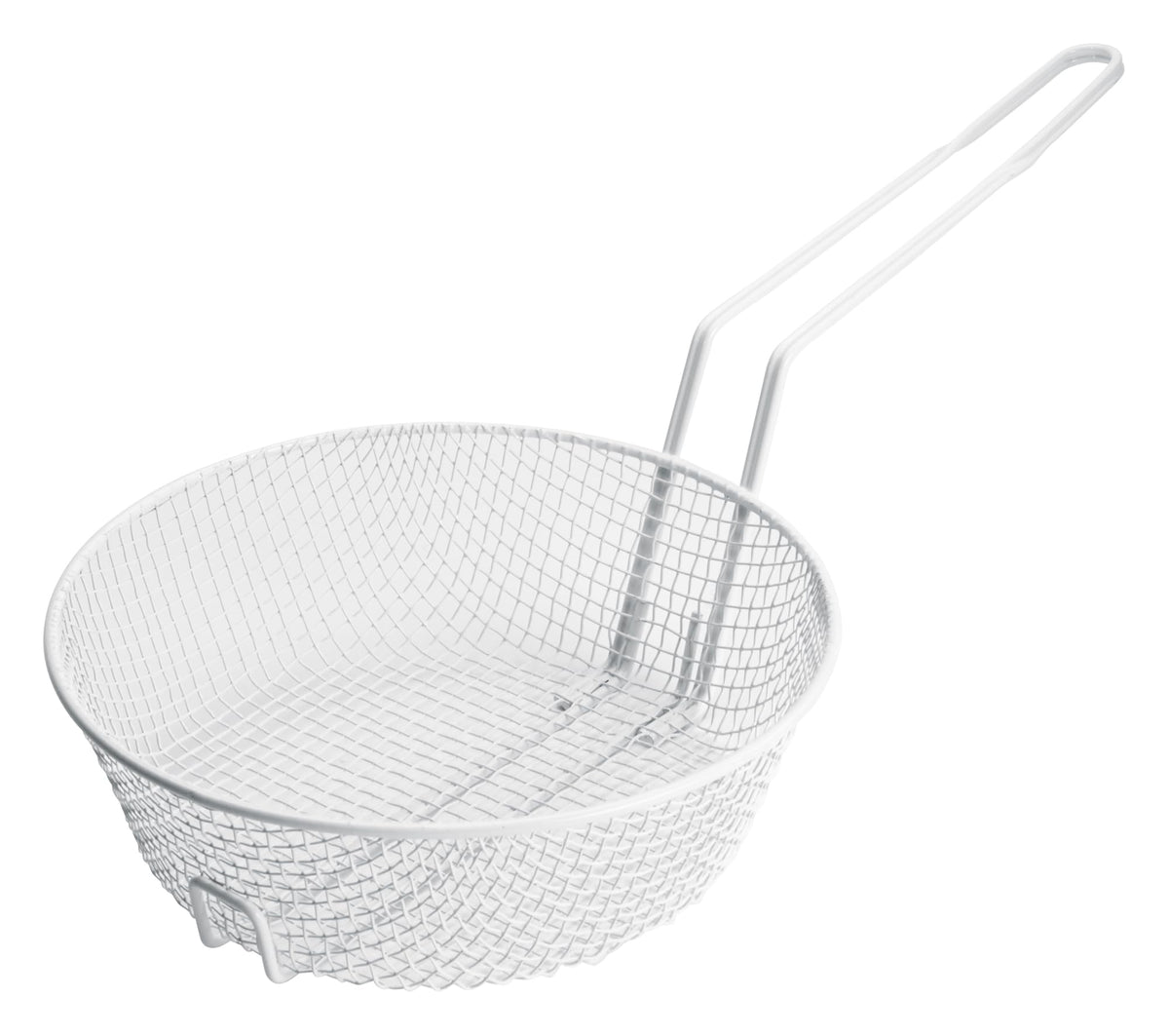 10" White Plastic Breading Basket by Winco – 10 Inch, 10.0 liters, White, Model MSBW-10M