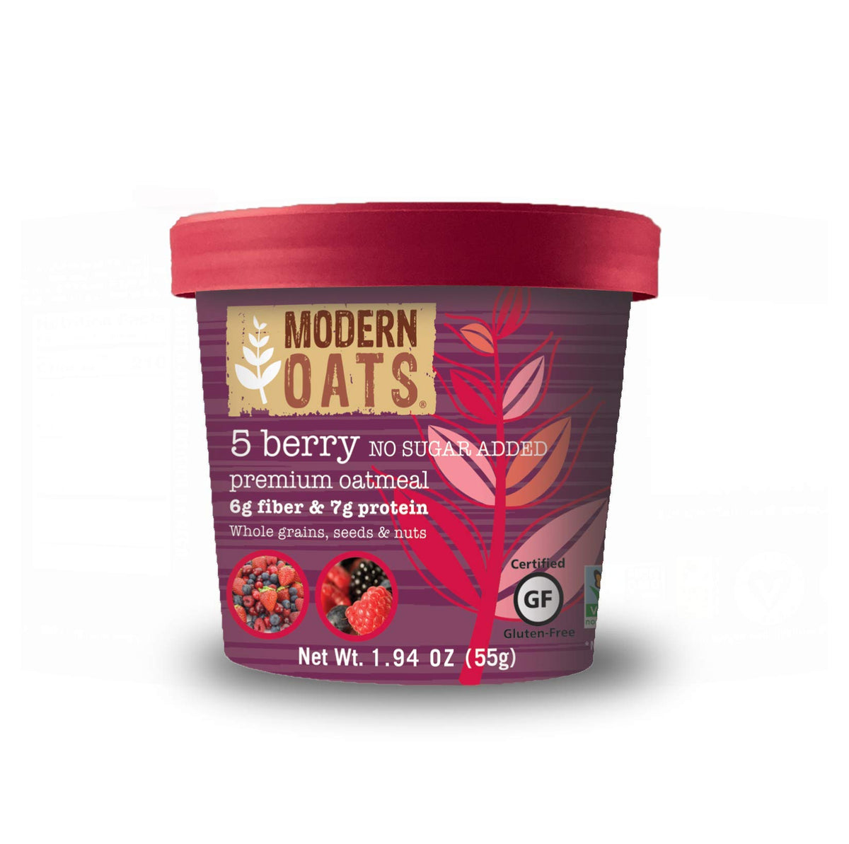 Modern Oats 5 Berry - No Sugar Added / 23.28 Ounce (Pack of 1) / 1 Breakfast Foods