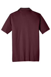Unisex PosiCharge Competitor Polo | Casual Short Sleeve Collared Shirt for Men & Women by SPORT-TEK – Polyester, Maroon, Model ST550