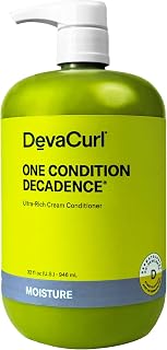 DevaCurl One Condition Decadence Ultra-Rich Cream Conditioner, Green Oasis, 32 fl. oz.