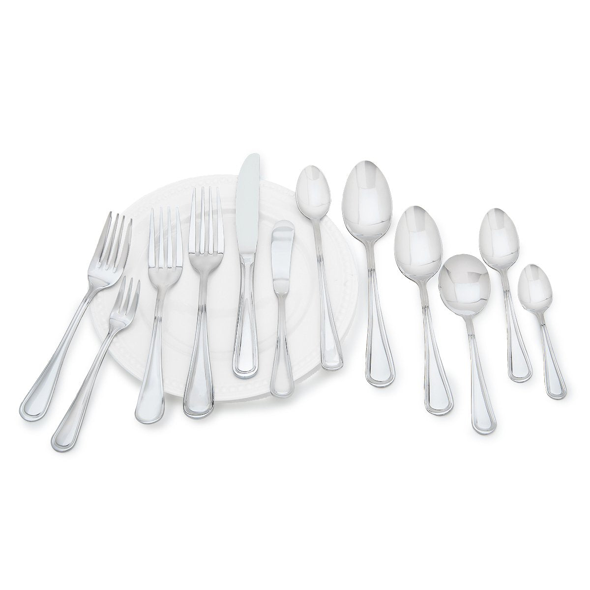 Bouillon Spoons - Regency Series [Set of 12] by Update International – 2.5-mm, Stainless Steel, Silver, Pack of 12, Model RE-102