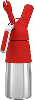 iSi Creative Whip for Whipped Cream, Desserts and Toppings, 1 Pint, Red