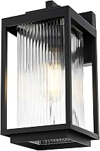Ludlow One Light Outdoor Wall Sconce Black
