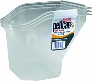 8629 Pelican Clear Paint Pail Liner (Fits Wooster 8619 Pelican Pail) 3-Pack