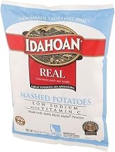 Idahoan Low Sodium with Vitamin C Real Mashed Potato, 25.2 Ounce -- 12 per case.
