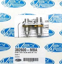 Vintage Air 382600-MBA StreamLine 2-Way Bulkhead Plate