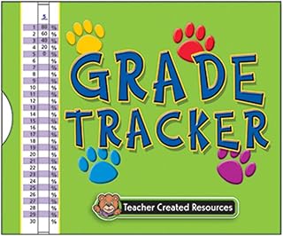 Teacher Created Resources Paw Print Grd Tracker (1643)