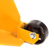 100,000 Lb. Static Capacity Heavy Duty Trailer, Yellow by Global Industrial – 25"L x 24"W x 40"H, Steel, Yellow, Model TJ60