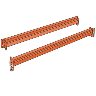 Husky Pallet Rack Solid Beam - 120X4.3" - Regular Duty by INVINCIBLE – Model IBX43120-K