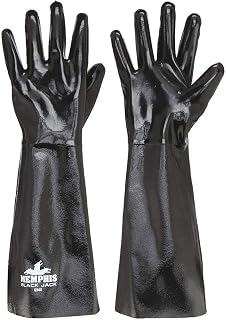 MCR Safety 6948-PARENT 6948 Black Jack Neoprene Interlock Lined Gloves