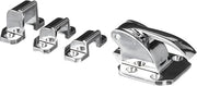 Component Hardware Chrome Plated Die Cast Zinc Standard Duty Surface Mount Cabinet Latch