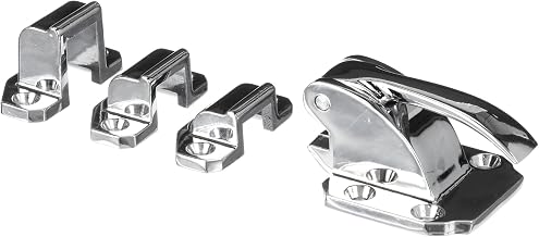 Component Hardware Chrome Plated Die Cast Zinc Standard Duty Surface Mount Cabinet Latch