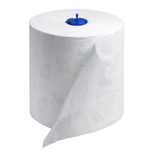 290096 Premium Soft 2-Ply Hand Roll Towel by Tork – 6 Rolls (550 Sheets each), Paper, White, Pack of 6, Model 290096.0