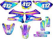 10-20 SR/FWE CX 50 SPACE KADET Galaxy Complete Kit With Rider I.D. Compatible with Cobra | Senge Graphics Inc