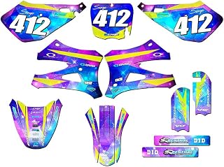 10-20 SR/FWE CX 50 SPACE KADET Galaxy Complete Kit With Rider I.D. Compatible with Cobra | Senge Graphics Inc