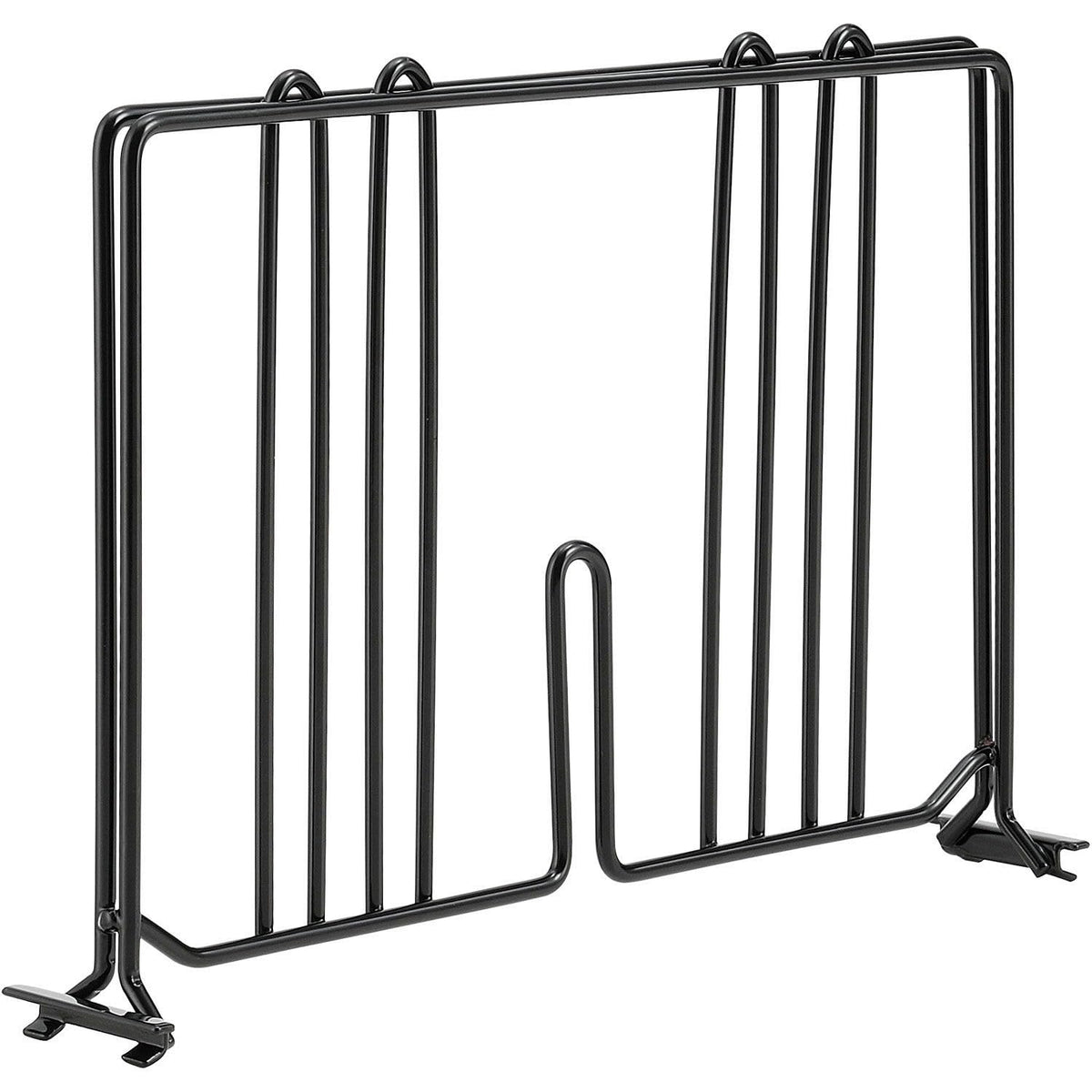 Black Epoxy Divider by Nexel – Steel, Black, Model AD814B