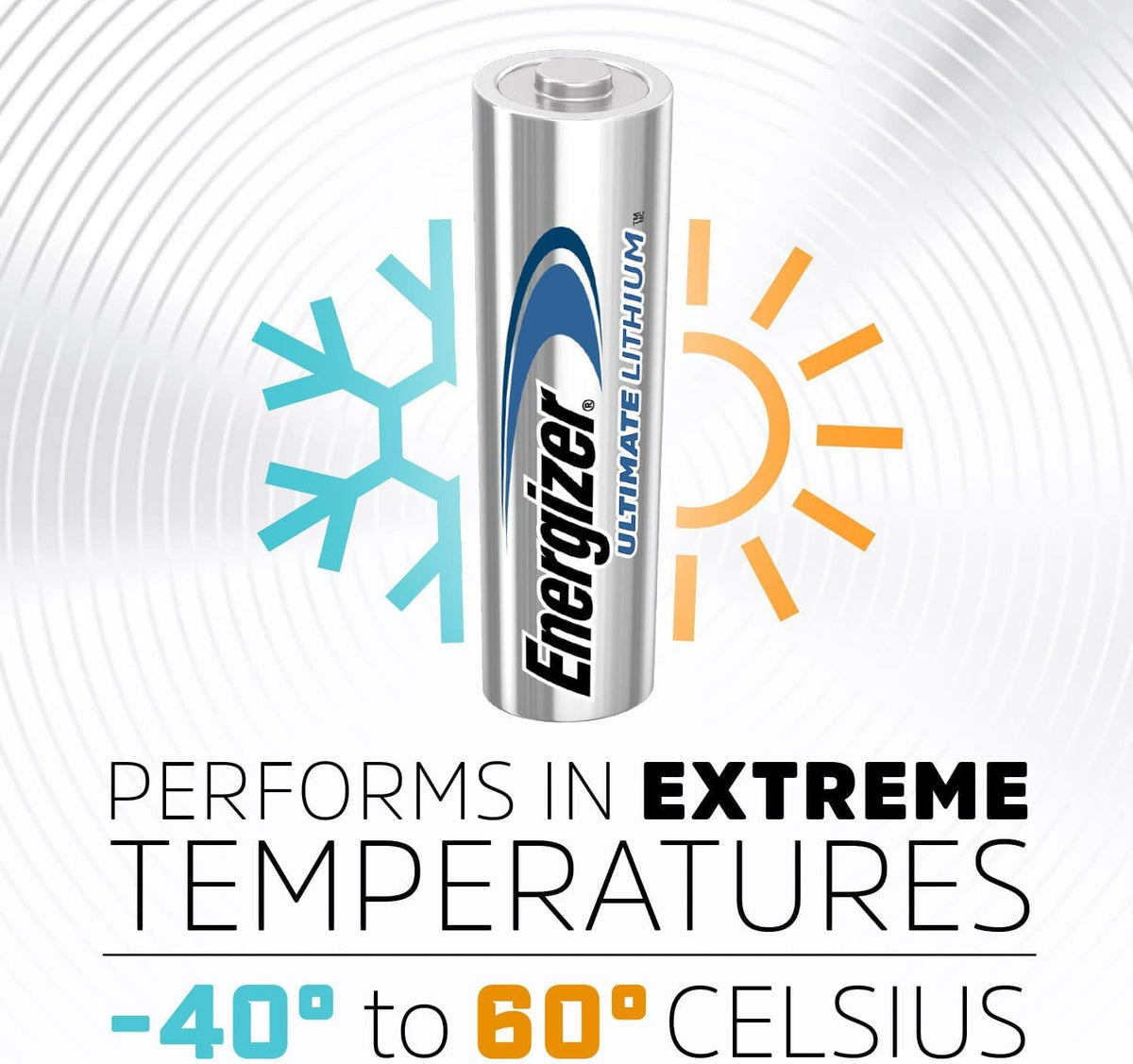 100 AA Ultimate Lithium Leakproof Batteries by Energizer – 2 Count (Pack of 24), Model L91-100AA