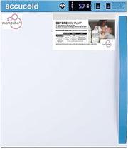 ACCUCOLD Momcube 1.9 cu.ft. Medical Refrigerator, 19” Wide, Compact, Vaccine, White - ARS2MLMCLHD (Left Handed Door Swing)