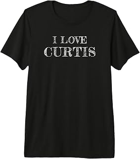 I Love Curtis, My Friend Curtis, Friendship Premium Tri-Blend T-Shirt