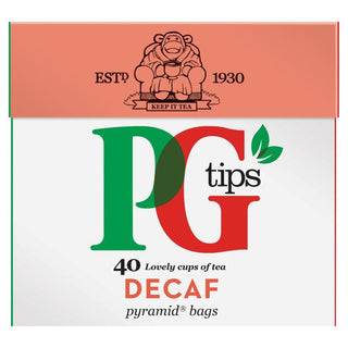 Decaf 40'S by PG Tips – Pack of 40, Model JMO-001-805