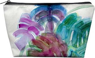 PC1148 8.5 x 6 in. Monstera Leaves Pouch