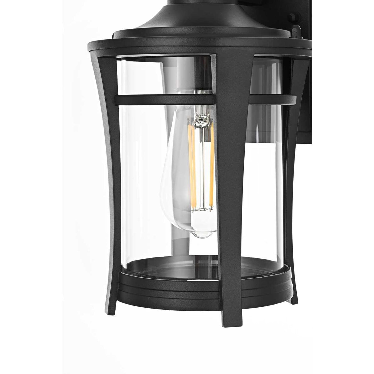 Artemis One Light Outdoor Wall Sconce Black by Lighting Design – 7", Aluminum, Black