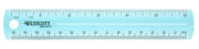 Plastic Ruler by Westcott – Plastic, Assorted (No Color Choice)