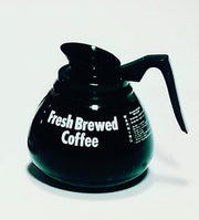 Grindmaster-Cecilware 24-Pack Glass Coffee Decanters, Black