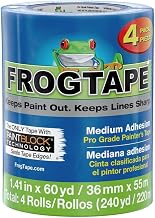Shurtape 72-Rolls of 1.41” x 60 yds 104956 Blue CP 130 FrogTape Pro Grade Painter’s Tape