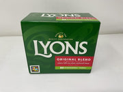 Tea Bags Original, 80-Bag (12 Pack) by Lyons – Pack of 12