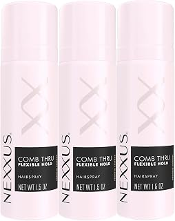Nexxus Comb Thru Finishing Mist Hair Spray, Volume Spray, Hair Mist, Lightweight Hairspray 1.5 Ounce (Three Pack Packaging may vary)