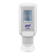 CS4 Manual Hand Sanitizer Dispenser by Purell – 1200 mL, Durable ABS Plastic (recycling code number 7)., White, Model 5121-01