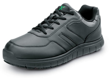 Mens Black MaxTrax Soft Toe SRO Athletic 12.0 EW by SR Max – 12 X-Wide, Rubber, Black, Model Lexington