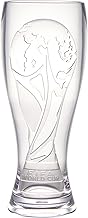 G.E.T. 16 oz FIFA World FIFA 2026 3D Trophy Logo Plastic Glass (Set of 24)