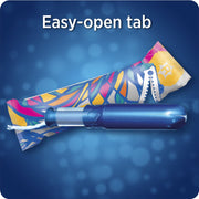 Pocket Pearl Plastic Tampons by Tampax – 18 Count (Pack of 1), Cotton, Model 201413