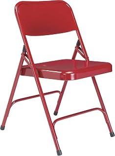 National Public Seating Folding Chair - 52-Pack, Red, Model# 240/52