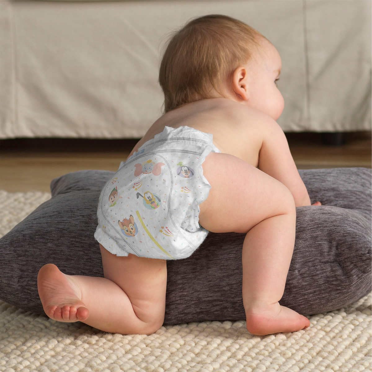 Little Snugglers Plus Diapers Size by HUGGIES – 174 Count (Pack of 1), soft, materials, White