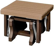 American Furniture Classics Model 601CTB Gliding Ottoman in Cedar and Tudor Brown, Made in USA
